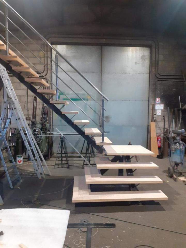 Structure d’escalier métallique Mussidan